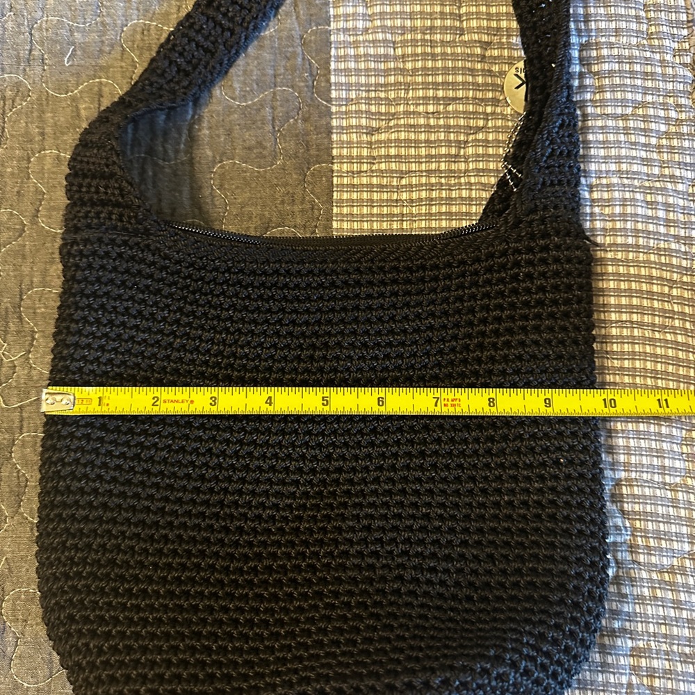 The Sak Black Knit Shoulder Bag - Picture 14 of 14